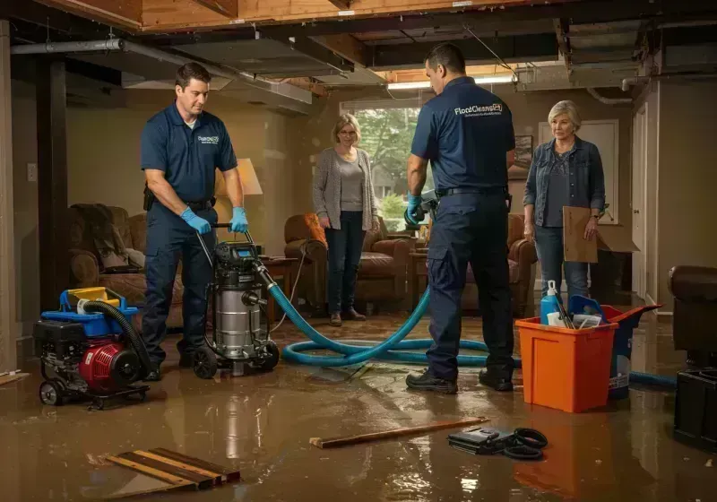 Basement Water Extraction and Removal Techniques process in Yoakum County, TX